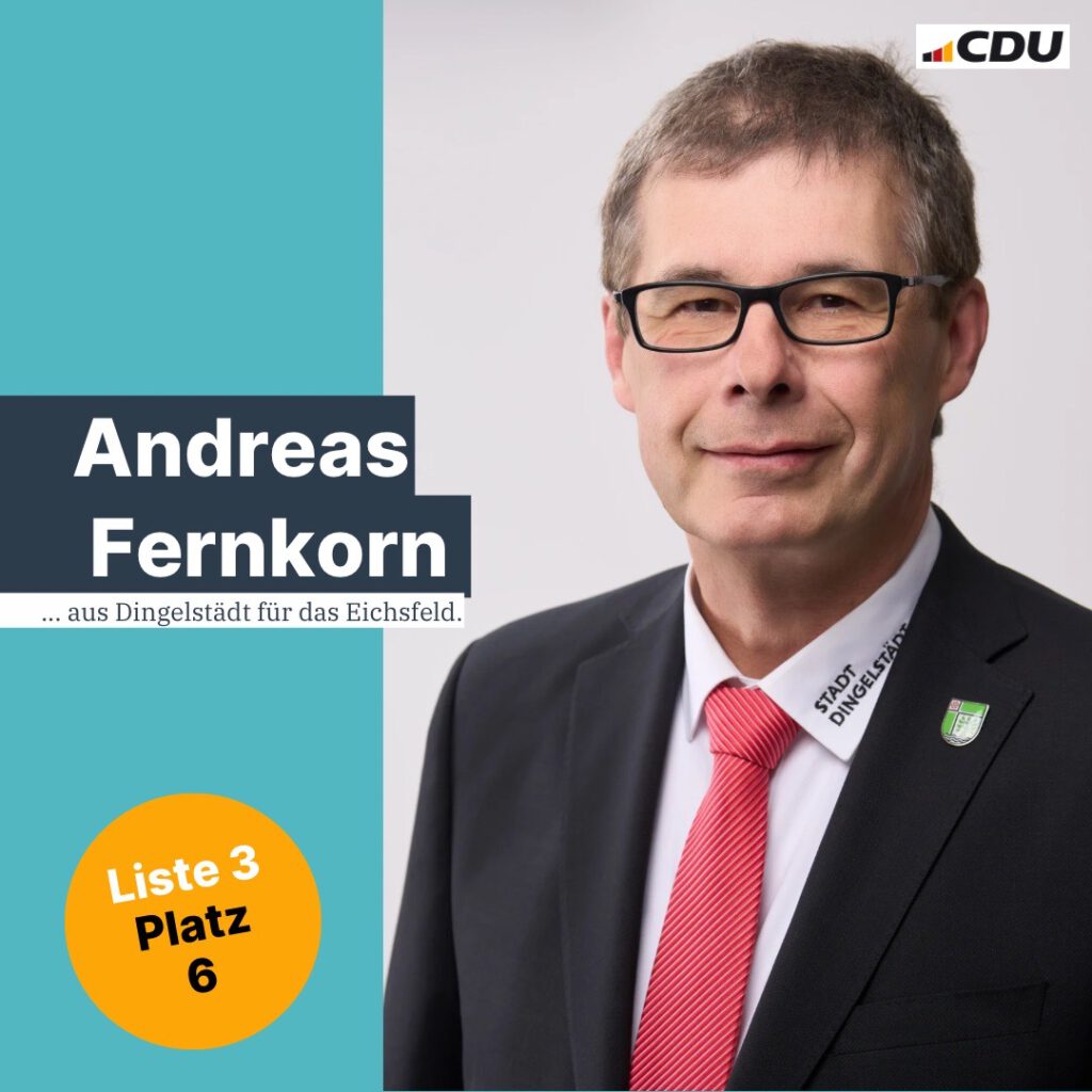 Andreas Fernkorn Liste 3 Platz 6